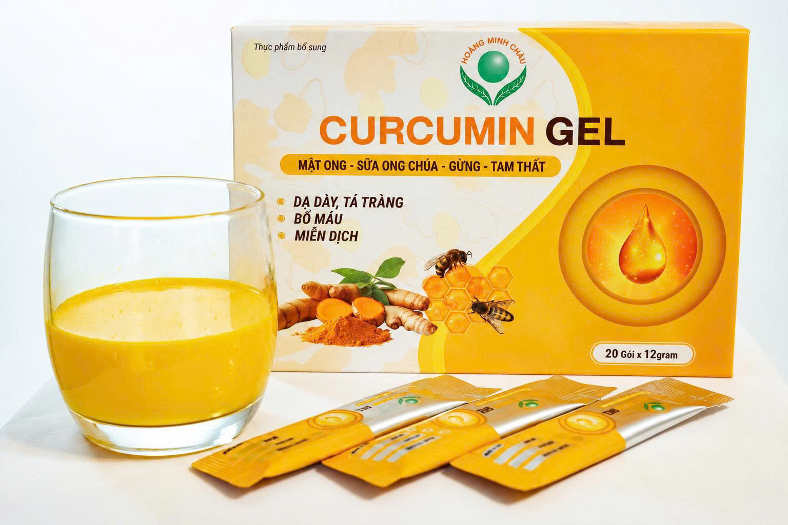 3.6 curcumin gel
