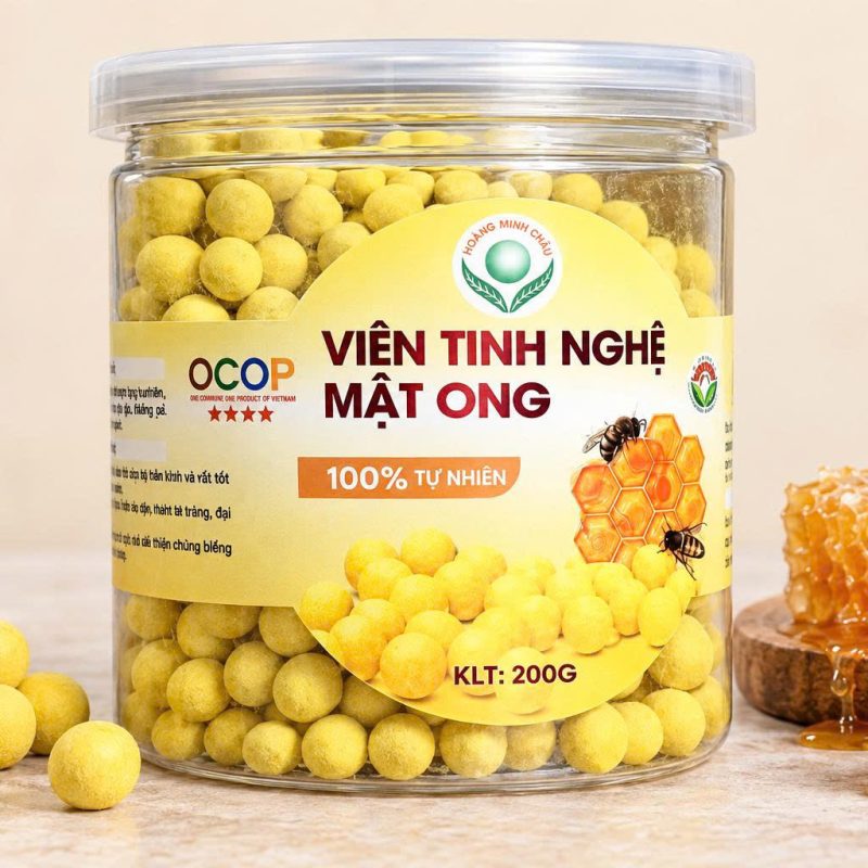 Viên tinh nghệ mật ong 200g